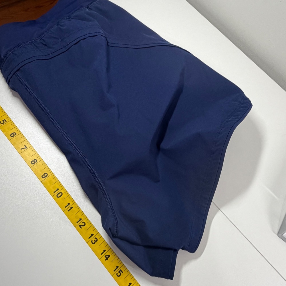 Lands' End Active Skort Shorts Blue Size 10 Athletic Golf Tennis Pockets - Picture 4 of 7